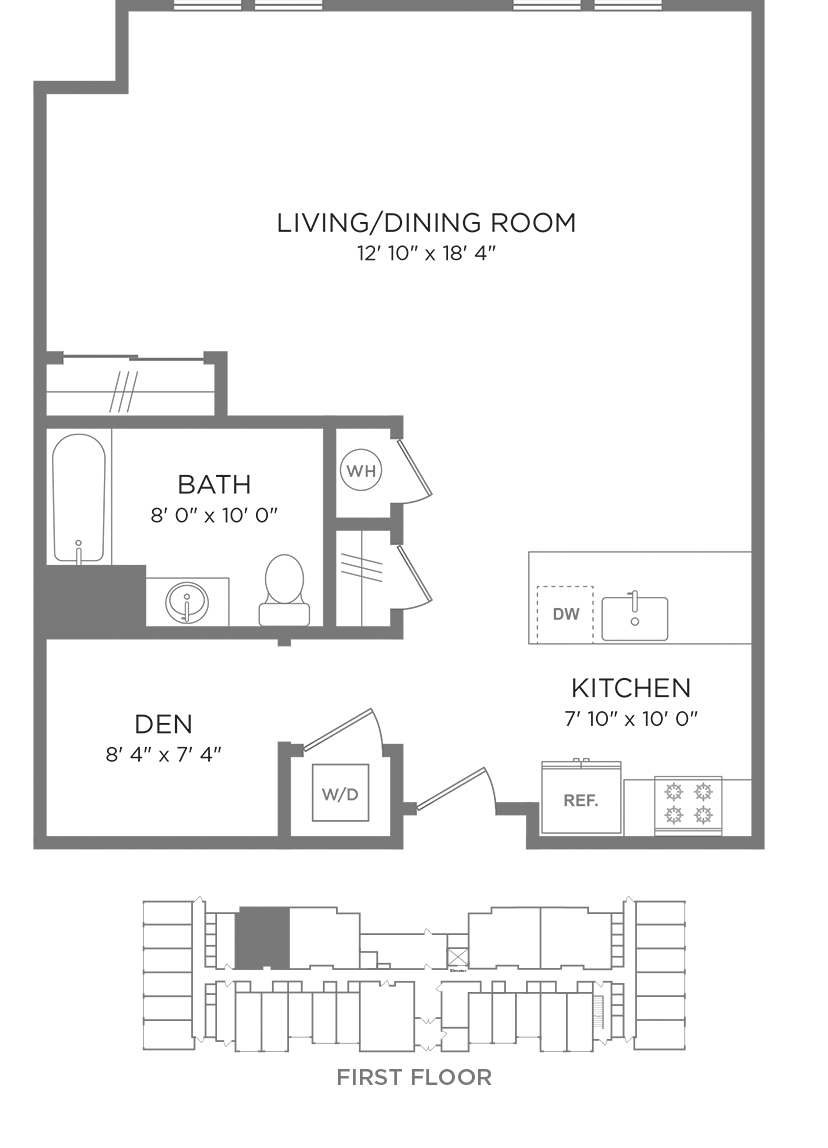 Jefferson Place S1 floorplan
