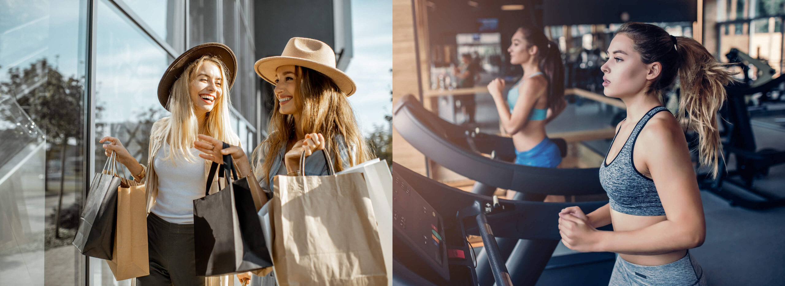 shopping and fitness center